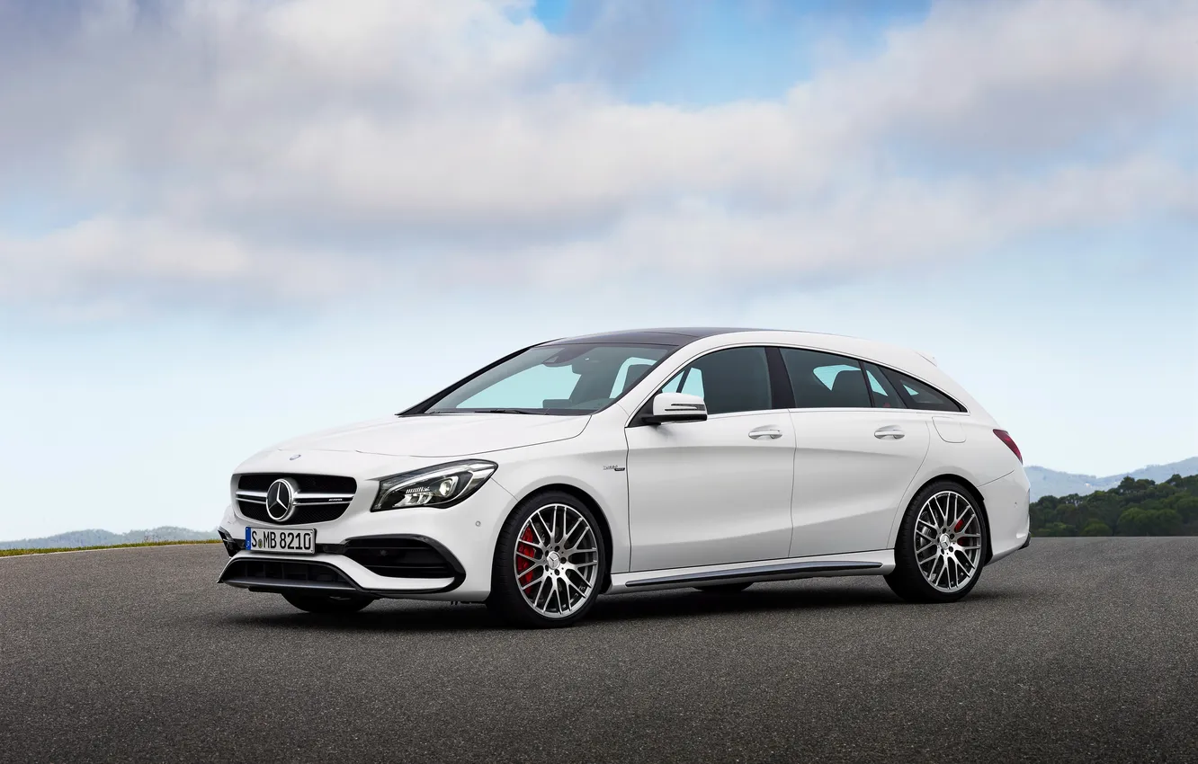 Photo wallpaper white, Mercedes-Benz, Mercedes, universal, X117, CLA-class