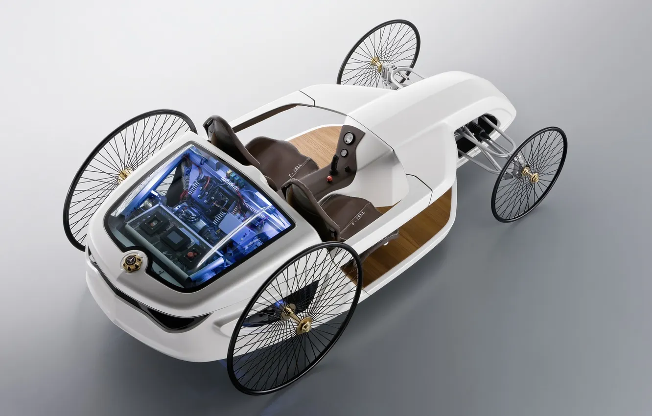 Photo wallpaper Concept, Roadster, F-CELL, Mercedes-Benz