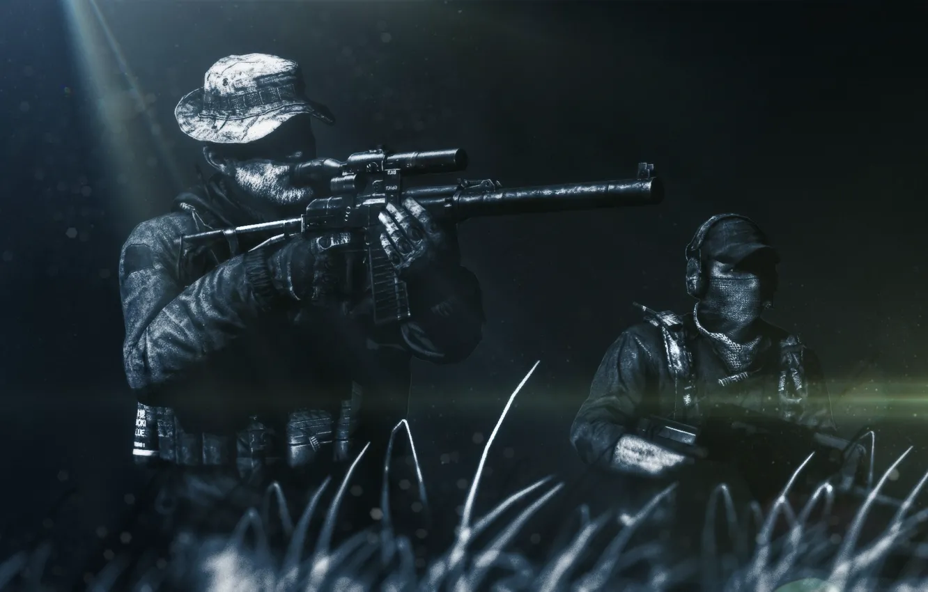 Photo wallpaper soldiers, cod, SAS, Call of duty, captain Price