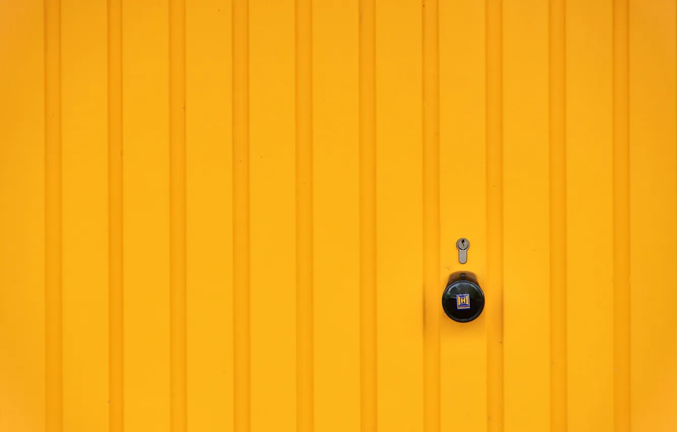 Photo wallpaper background, castle, the door