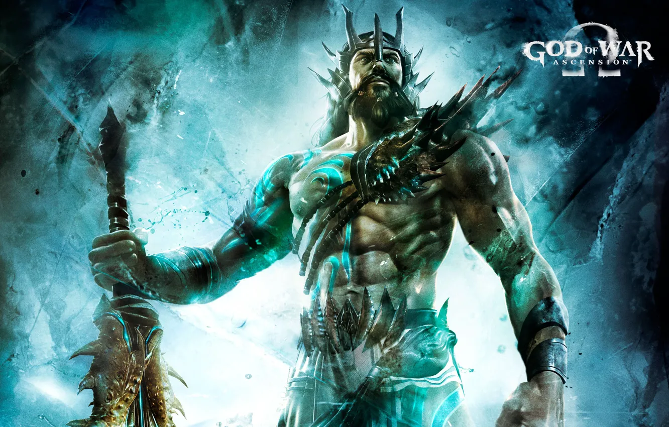 Photo wallpaper God of war, God of War, PS3, Ascension, Poseidon