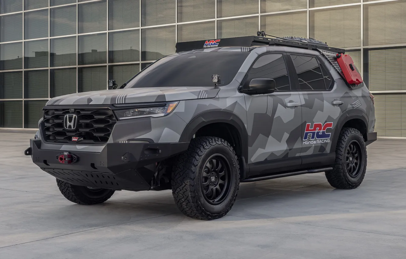 Photo wallpaper Honda, 4x4, SEMA, Honda Pilot, SEMA 2024, Honda Pilot HRC Prototype