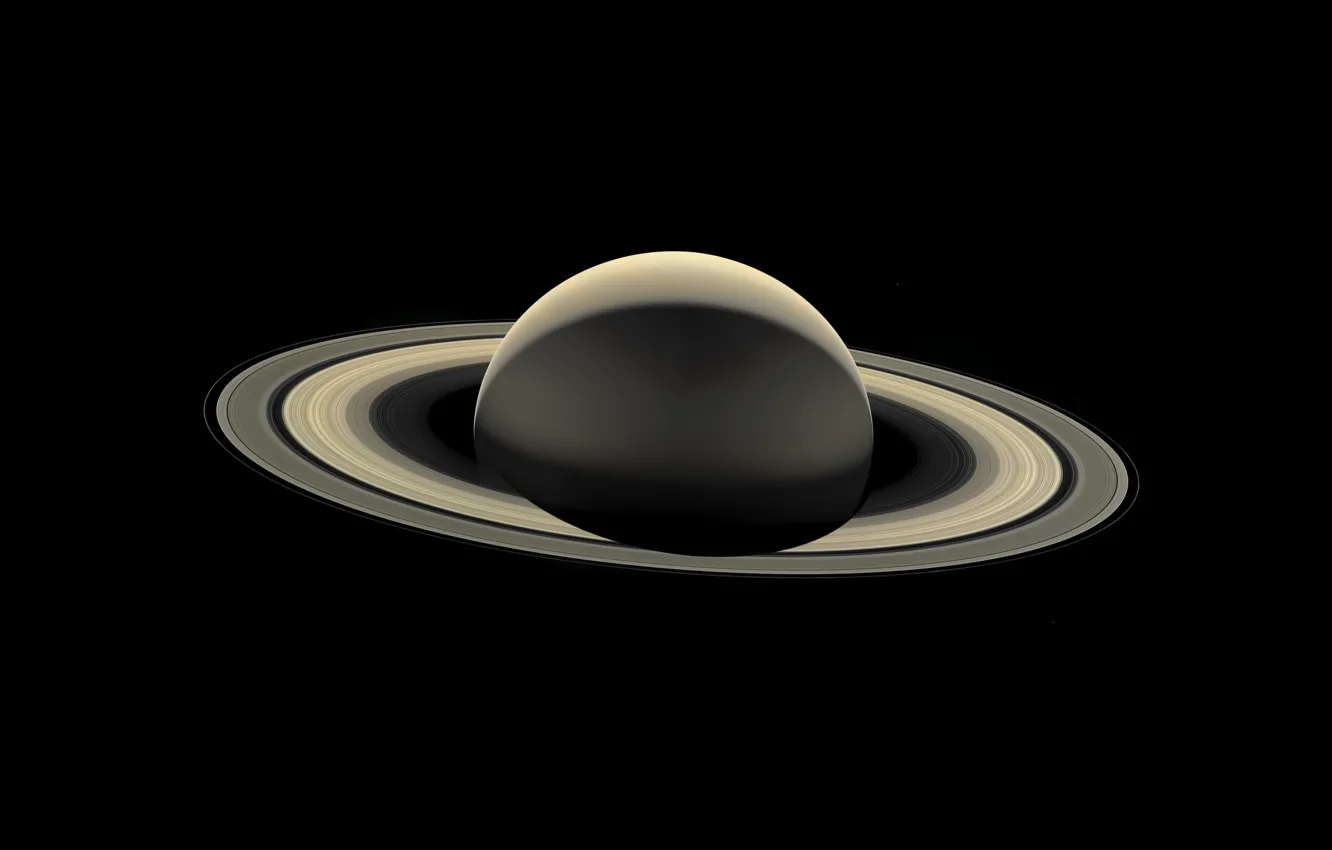 Photo wallpaper space, Saturn, planet