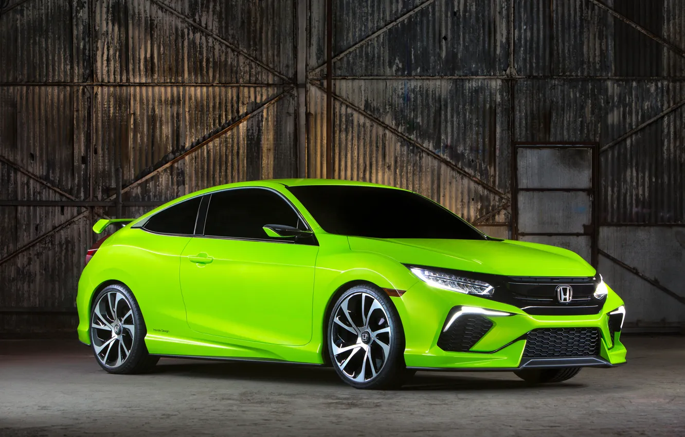 Photo wallpaper Concept, the concept, Honda, Honda, Civic, civici, 2015