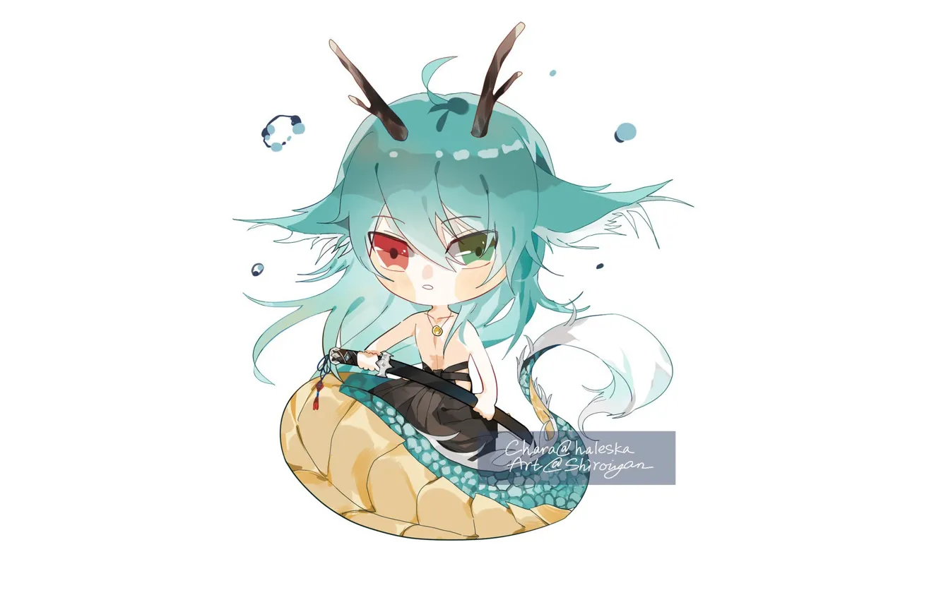 Photo wallpaper minimalism, baby, art, Naked, by shiroiyan