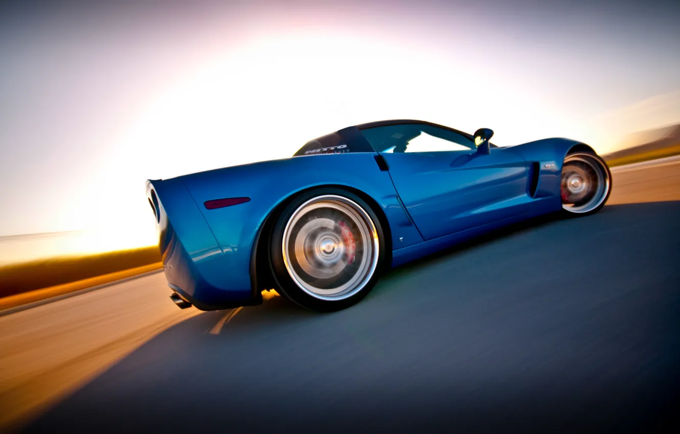 Photo wallpaper corvette, chevrolet, Corvette, z06