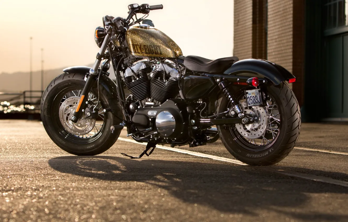 Photo wallpaper Harley-Davidson, Forty-Eight, XL1200X