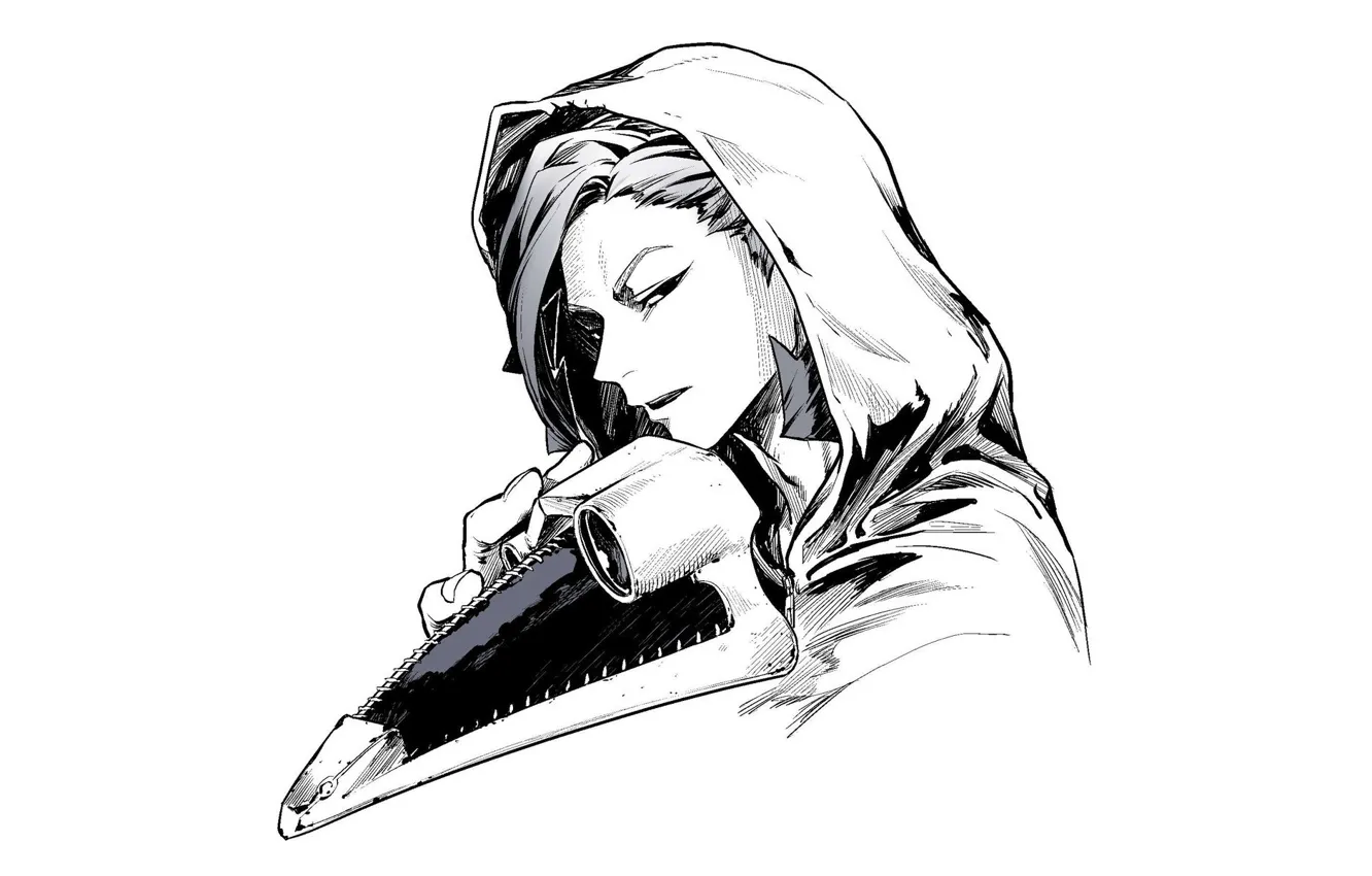 Photo wallpaper minimalism, beak, mask, hood, Boku no Hero Academy, My hero Academy, My Hero Academia, Kurono …