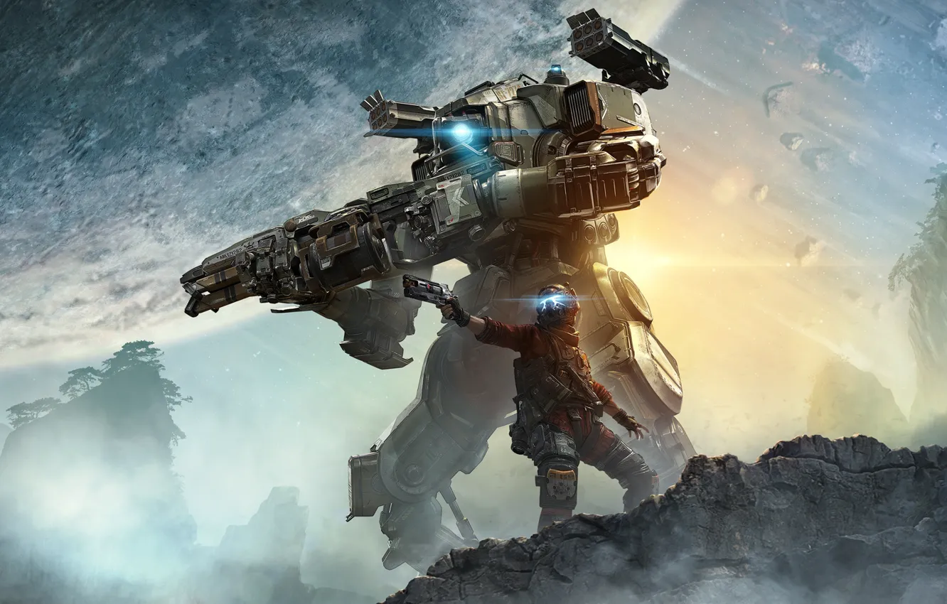 Photo wallpaper game, Titanfall 2, Respawn