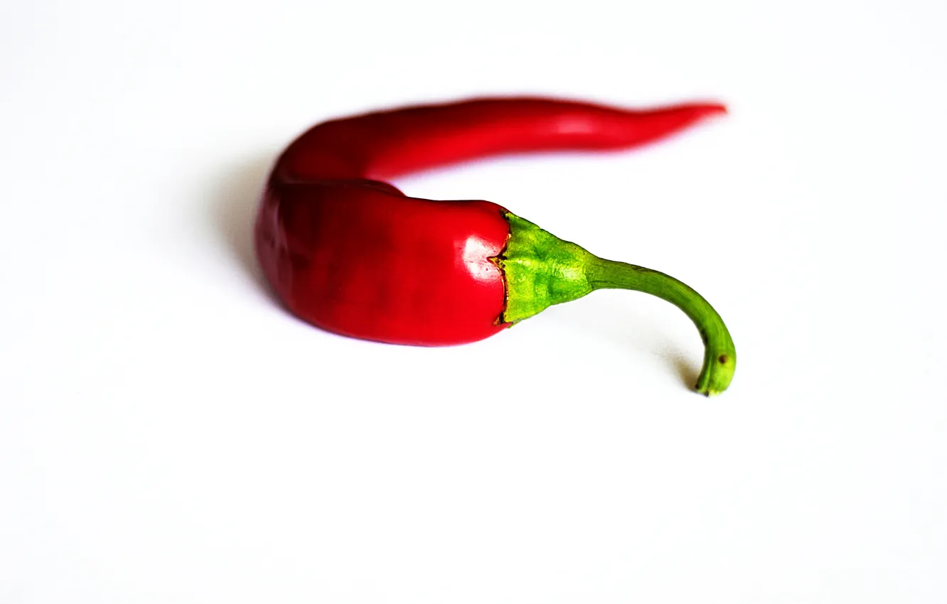 Photo wallpaper stem, pepper, hot