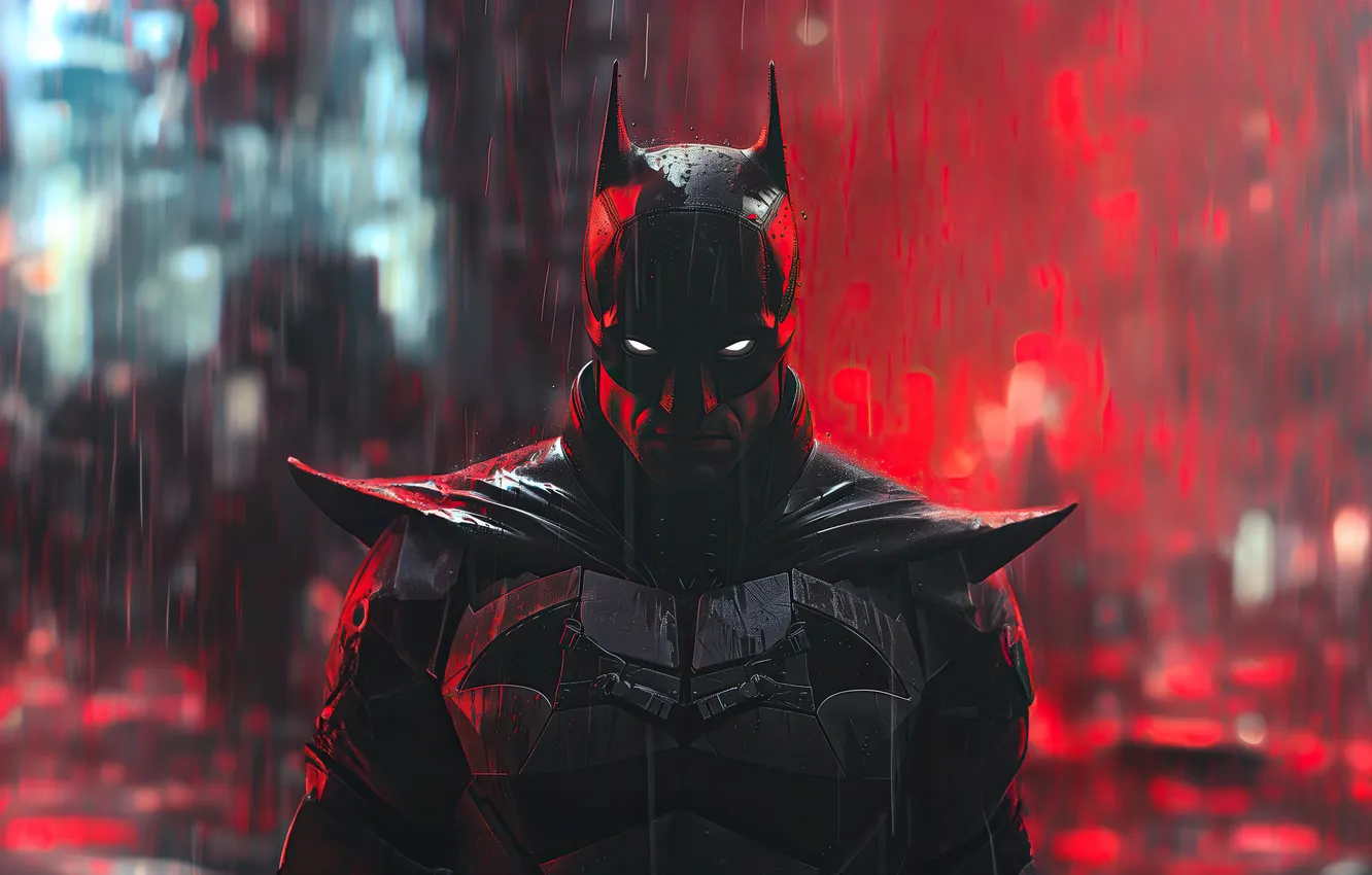 Photo wallpaper Action, Superheroes, Batman