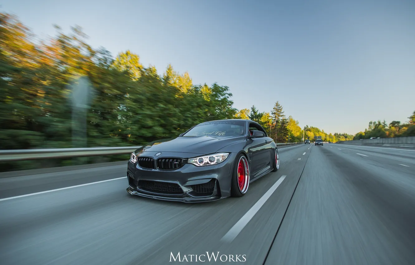 Photo wallpaper BMW, BMW, turbo, wheels, Coupe, tuning, power, front