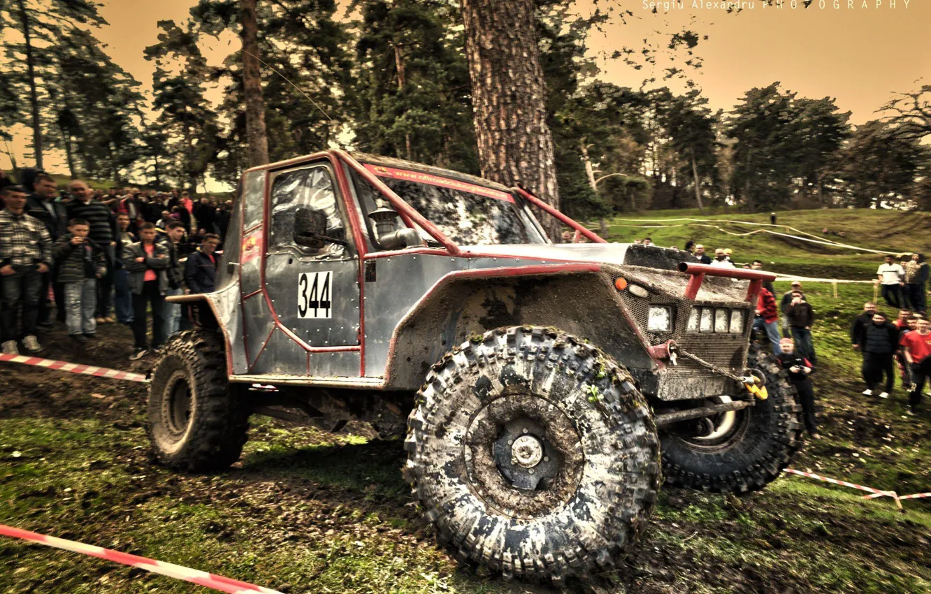 Photo wallpaper race, Trophy, Offroad, Transylvania