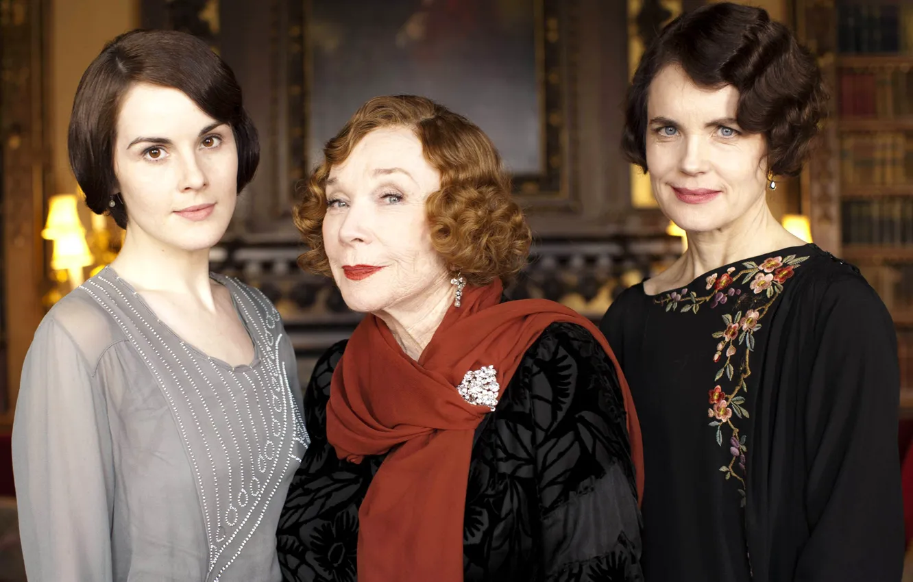 Photo wallpaper actress, the series, drama, characters, Downton Abbey, Michelle Dockery, Cora Grantham, Mary Crowley