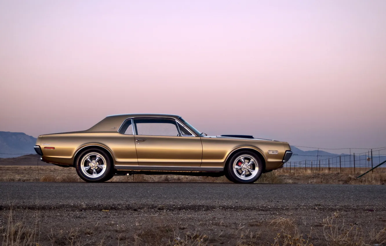 Photo wallpaper car, auto, muscle car, Mercury Cougar