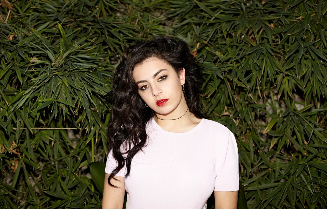 Photo wallpaper portrait, singer, Charli XCX