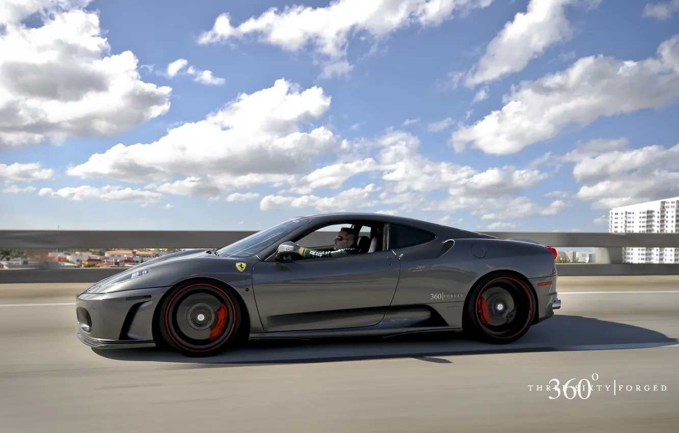 Photo wallpaper Ferrari, 360, Forget