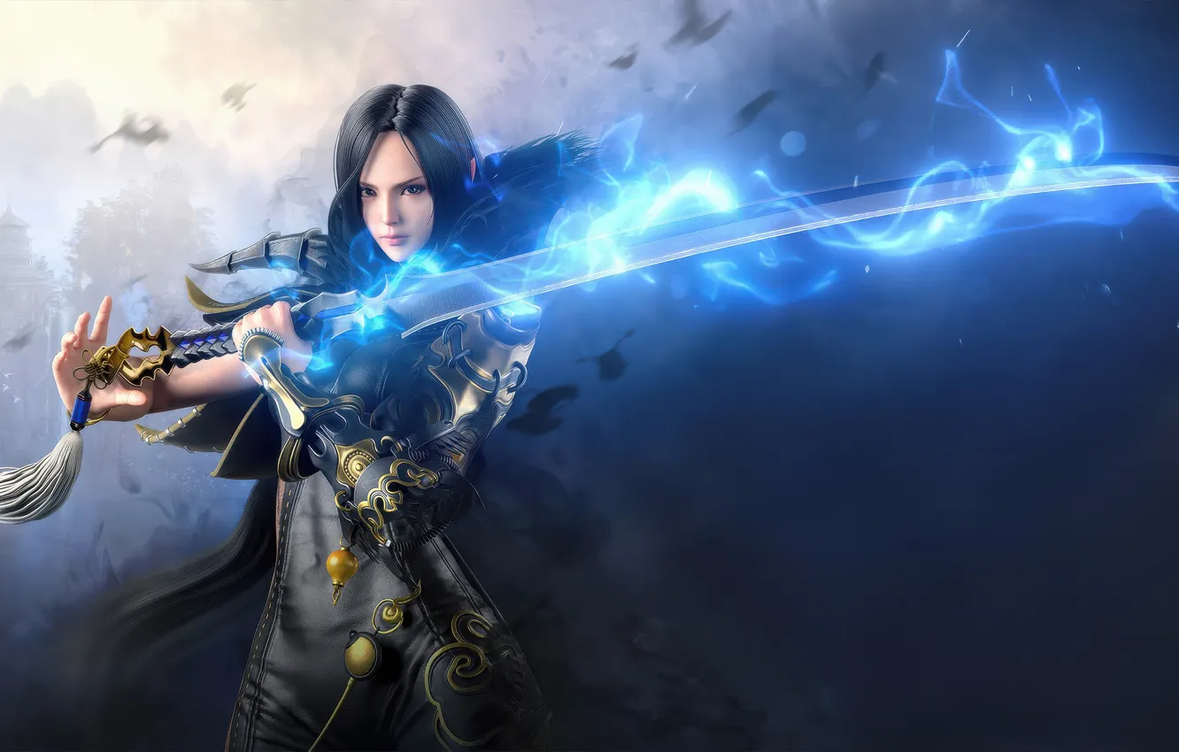 Photo wallpaper game, soul, blade, Revolution