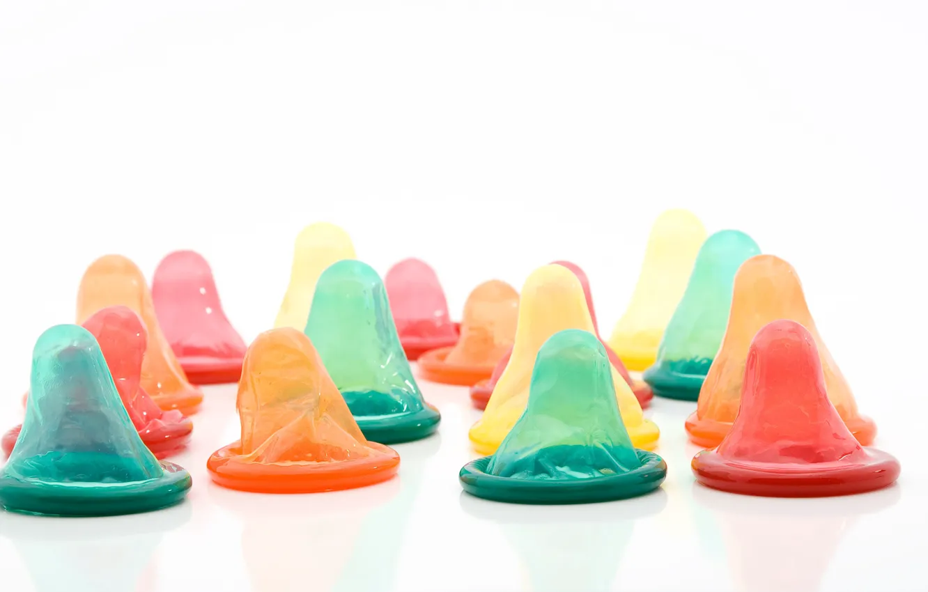 Photo wallpaper condoms, a condom, condoms, condom