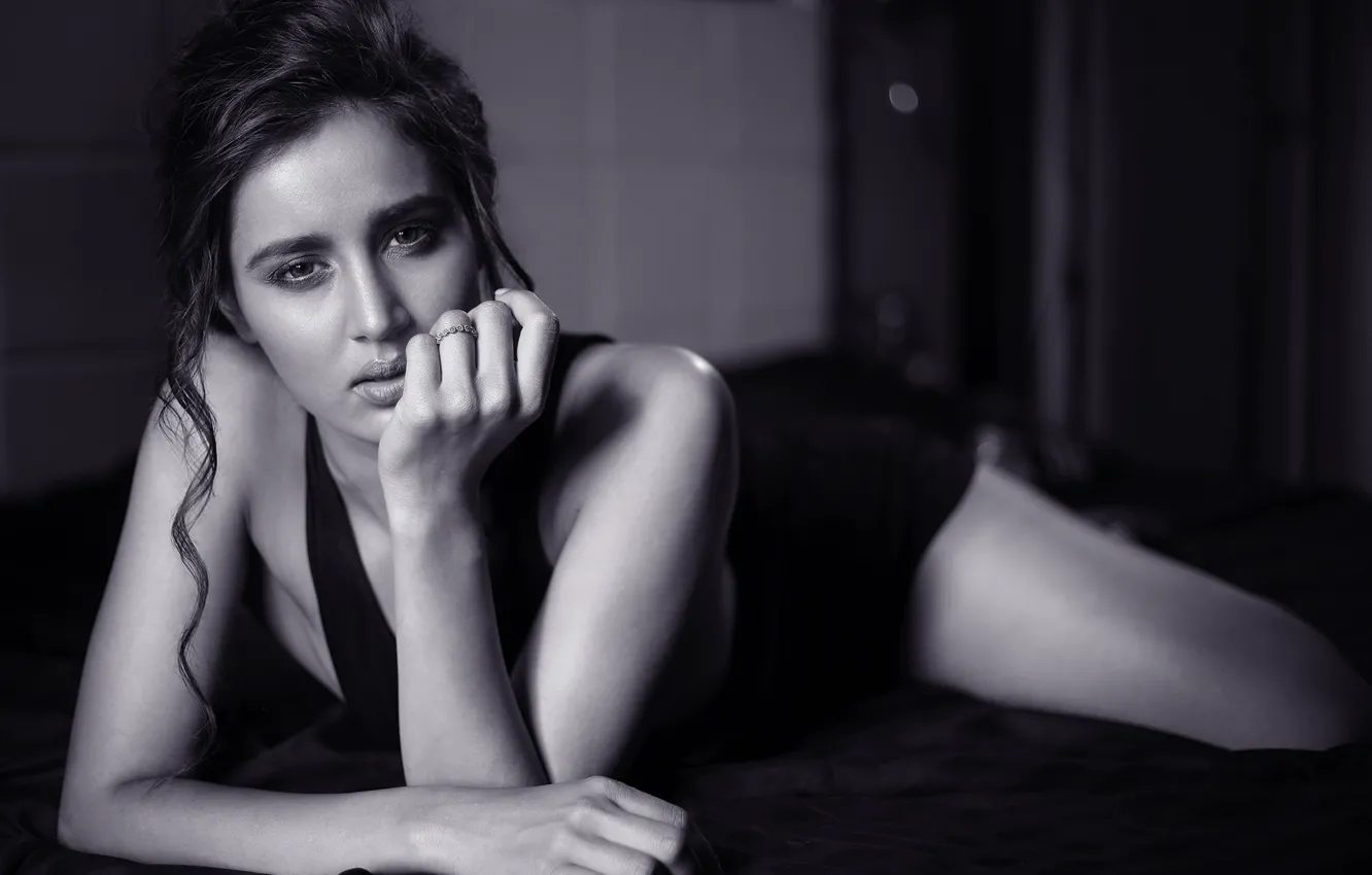 Photo wallpaper girl, hot, sexy, eyes, smile, beautiful, figure, model