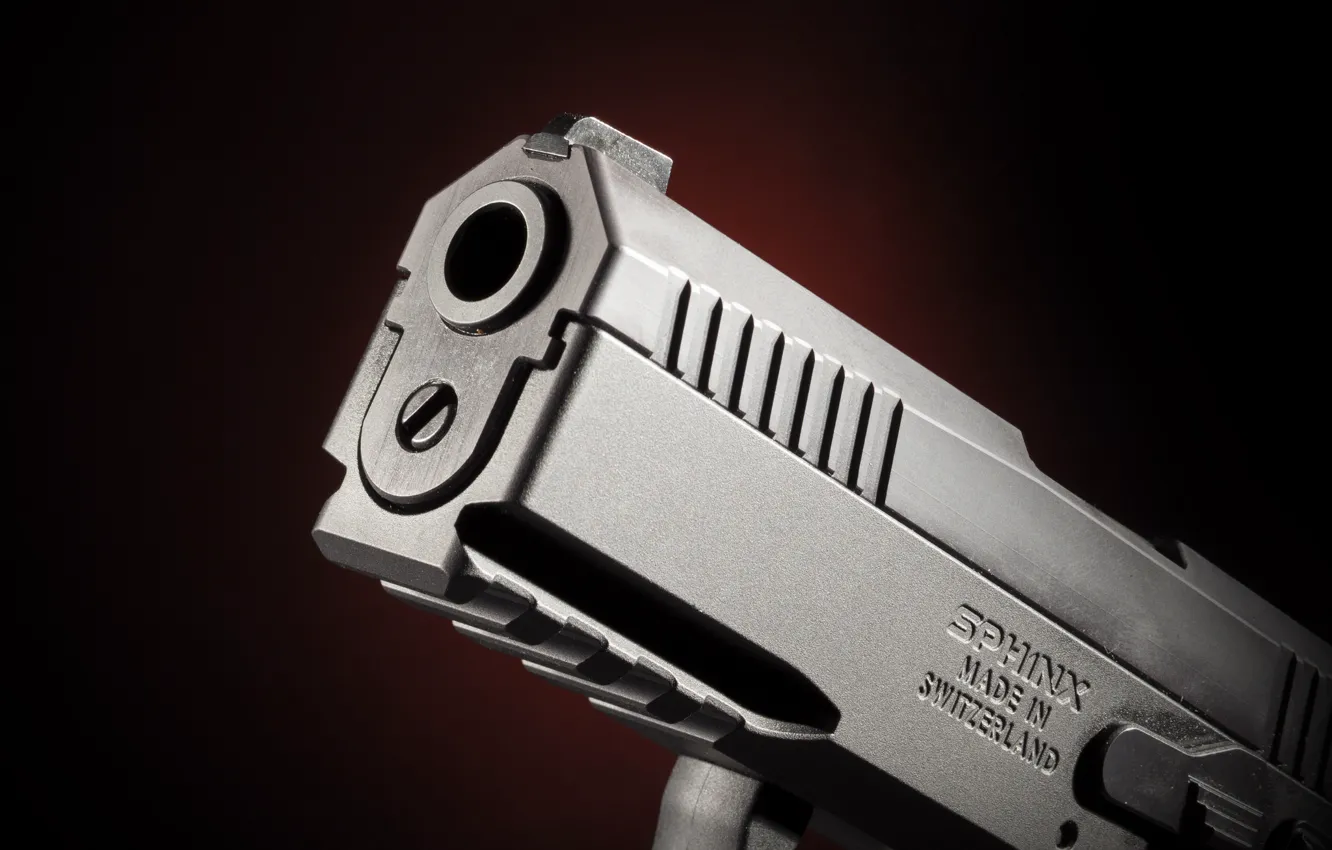 Photo wallpaper gun, Sphinx, self-loading, Sphinx