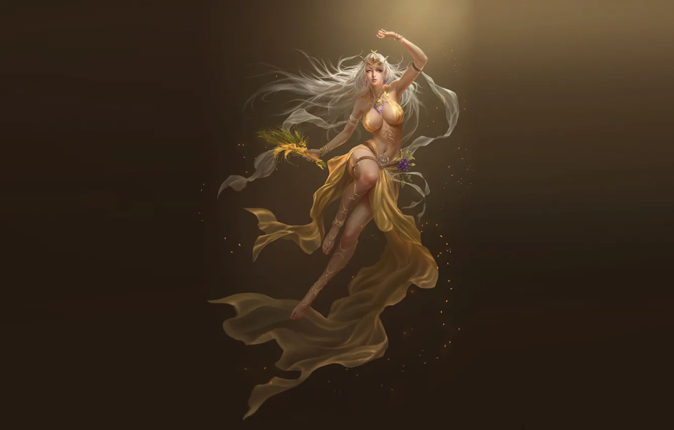 Photo wallpaper girl, background, beauty, League of Angels