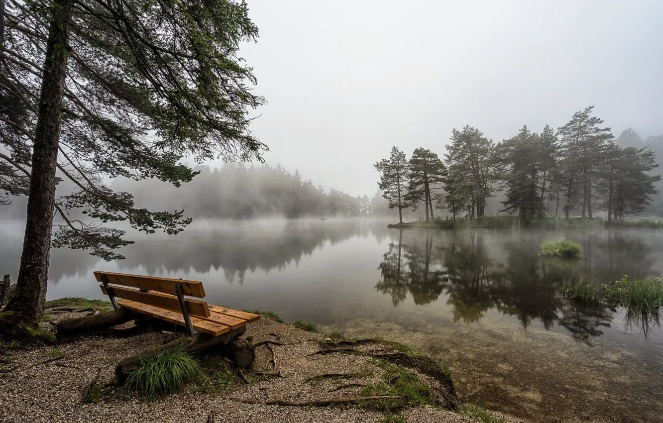 Photo wallpaper the sky, clouds, nature