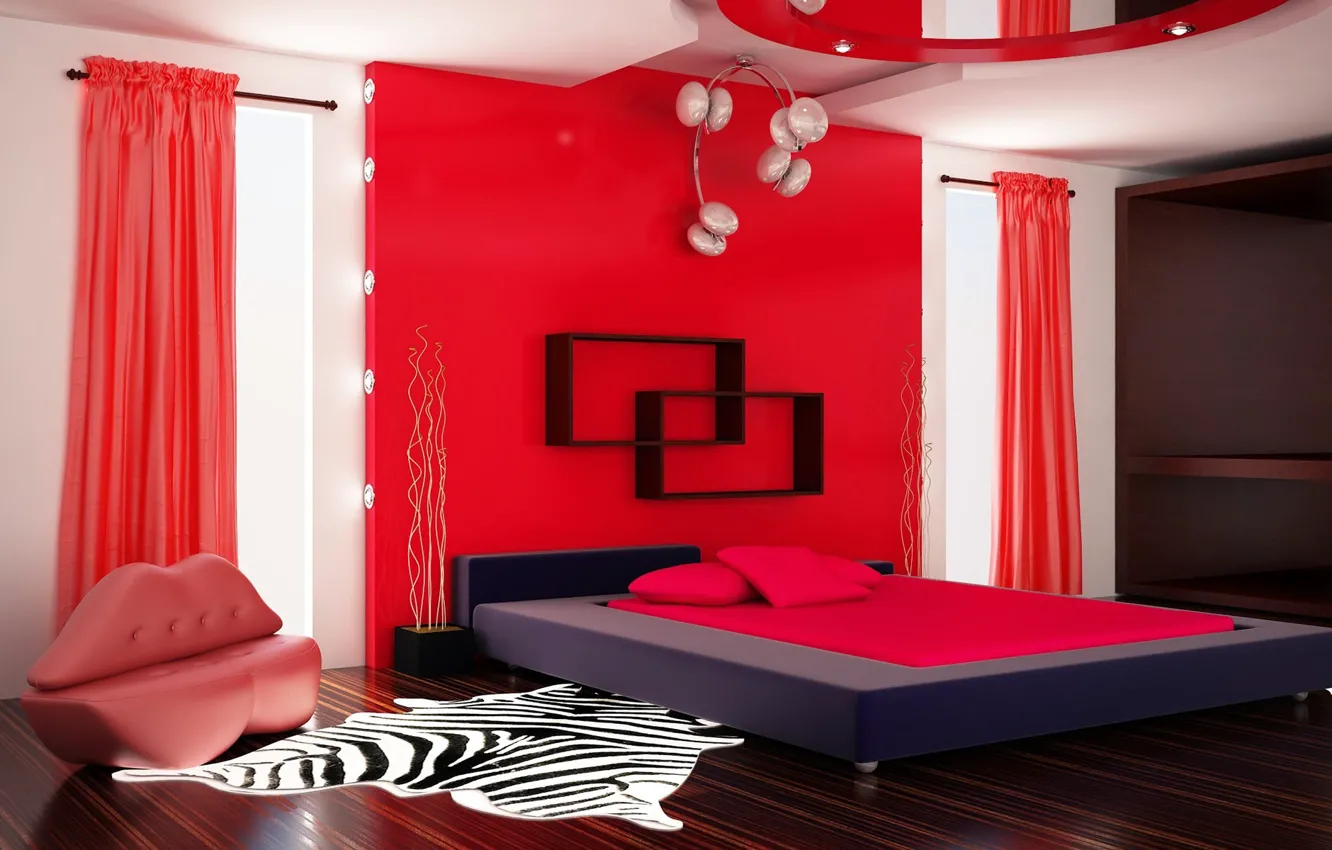 Photo wallpaper design, style, interior, design, style, bedroom, interior, bedroom