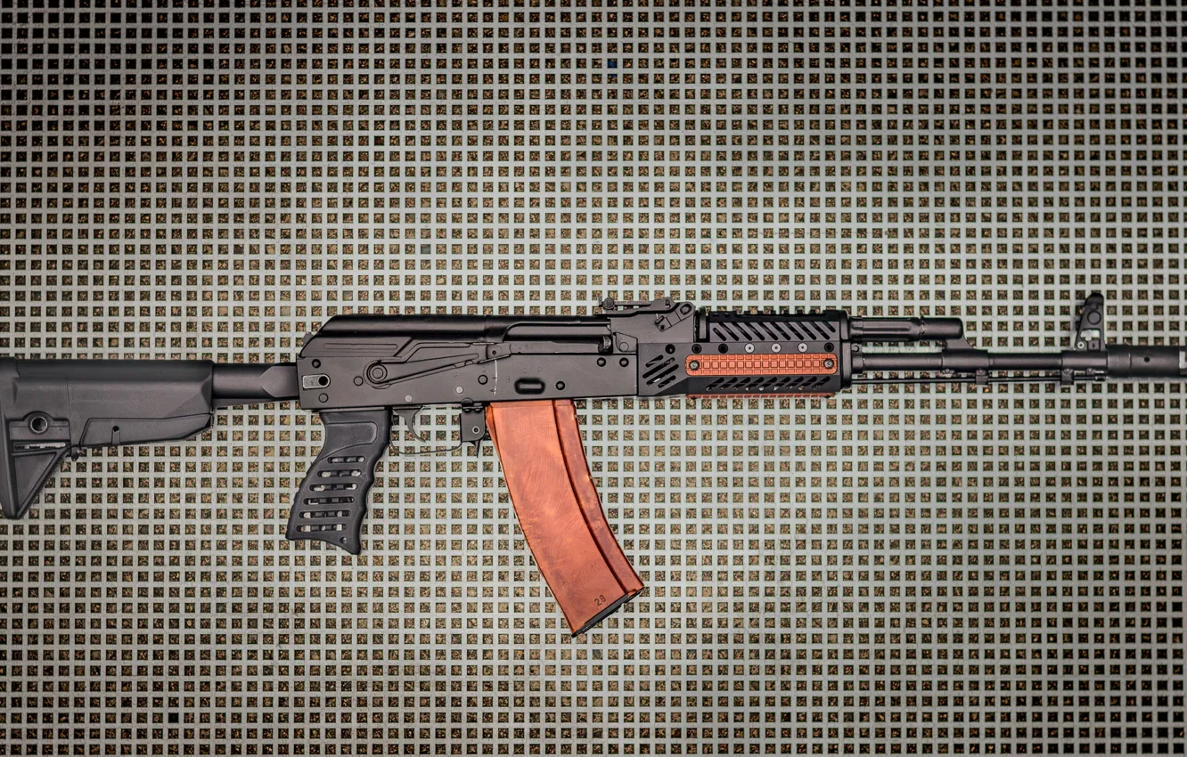 Photo wallpaper weapons, background, machine