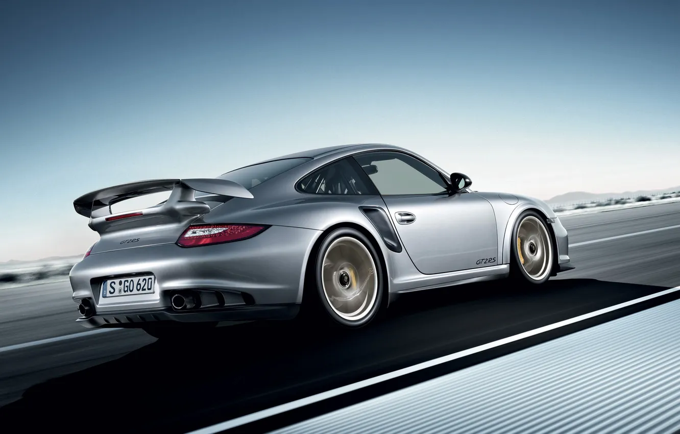Photo wallpaper 911, road, GT2RS