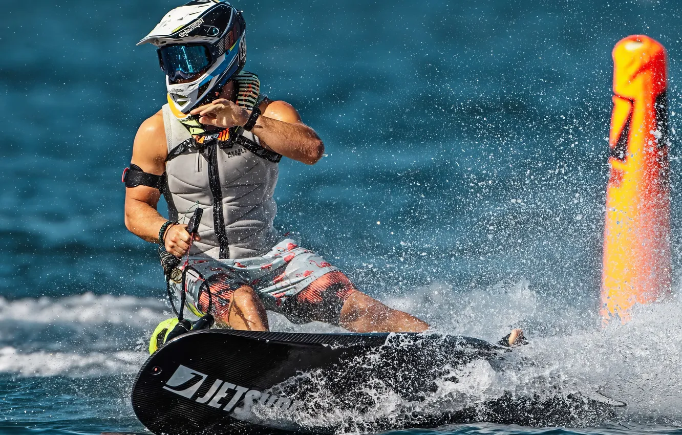 Photo wallpaper race, boat, speed