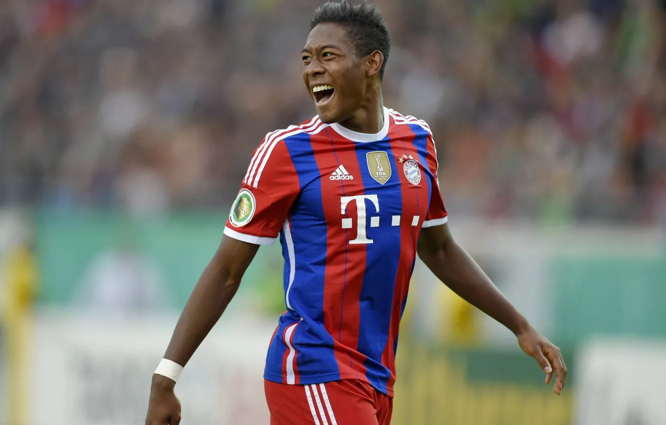 Photo wallpaper football, David Alaba, FC Bayern Munich, Cup Germanyfor