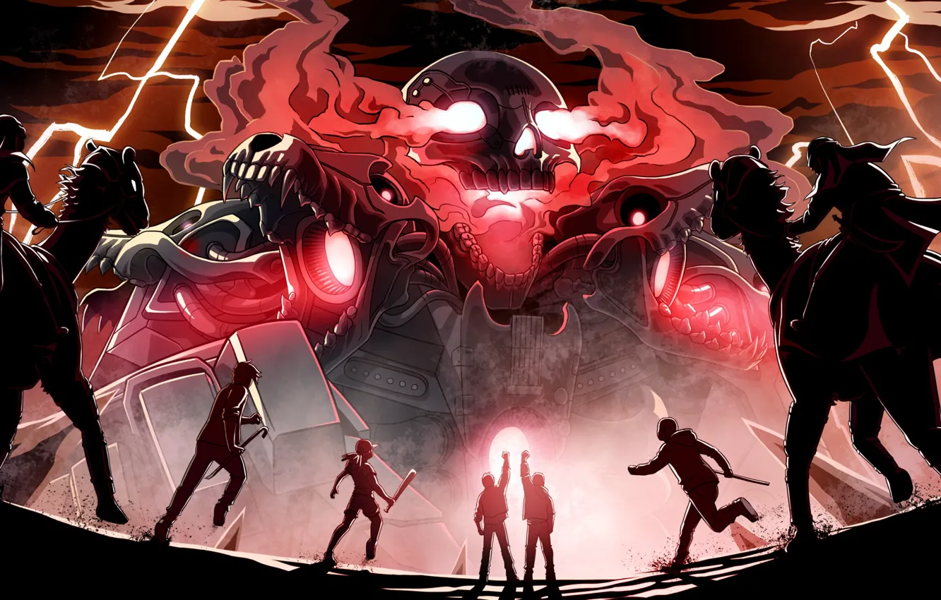 Photo wallpaper Music, Overkill, Cover, riot, Monstercat