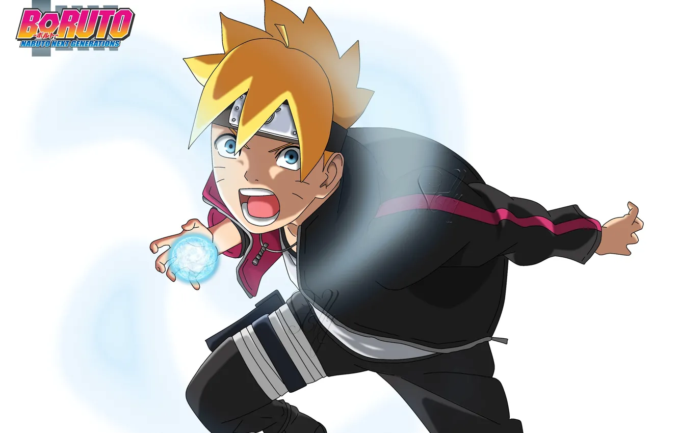 Photo wallpaper Naruto, Boruto, Boruto, Rasengan