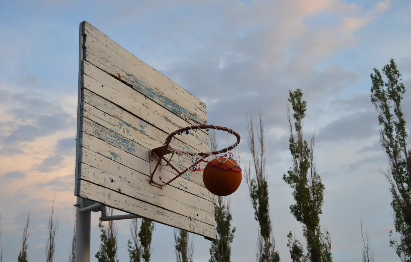 Photo wallpaper ring, basketball, NBA