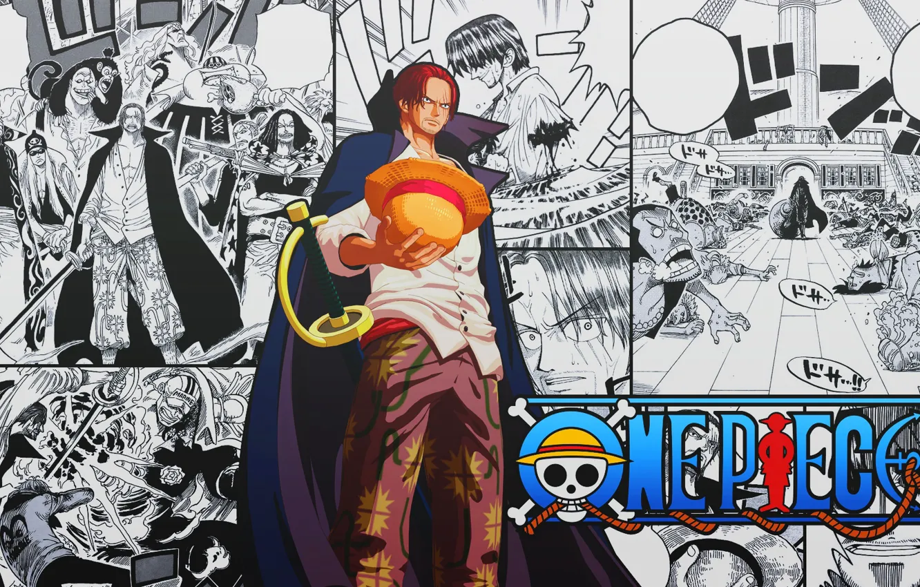 Photo wallpaper art, pirate, guy, manga, One Piece