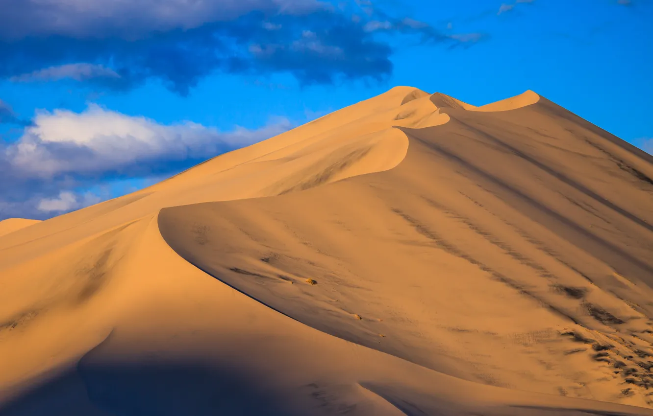 Photo wallpaper sand, the sky, nature, the dunes, desert