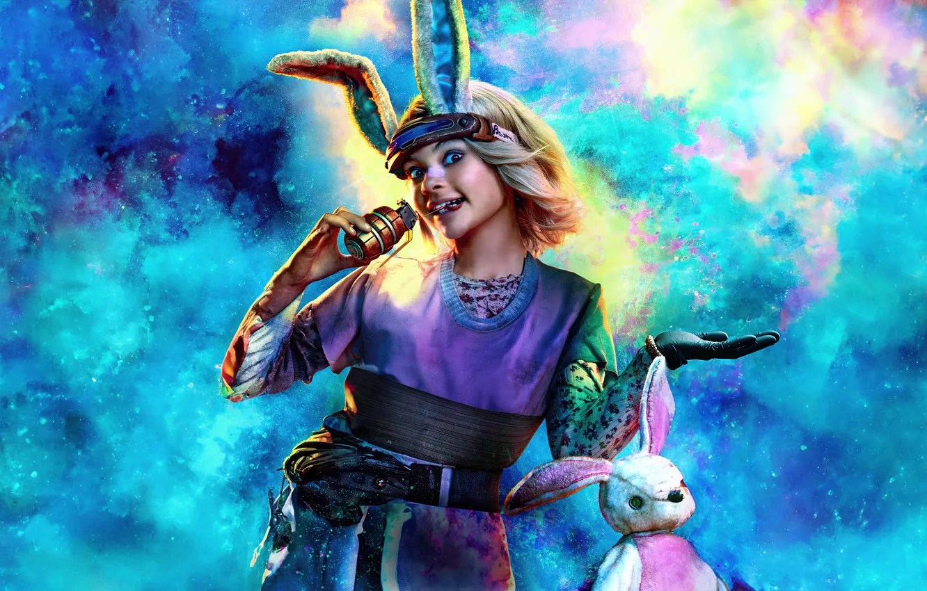 Photo wallpaper girl, toy, rabbit, Borderlands, 2024
