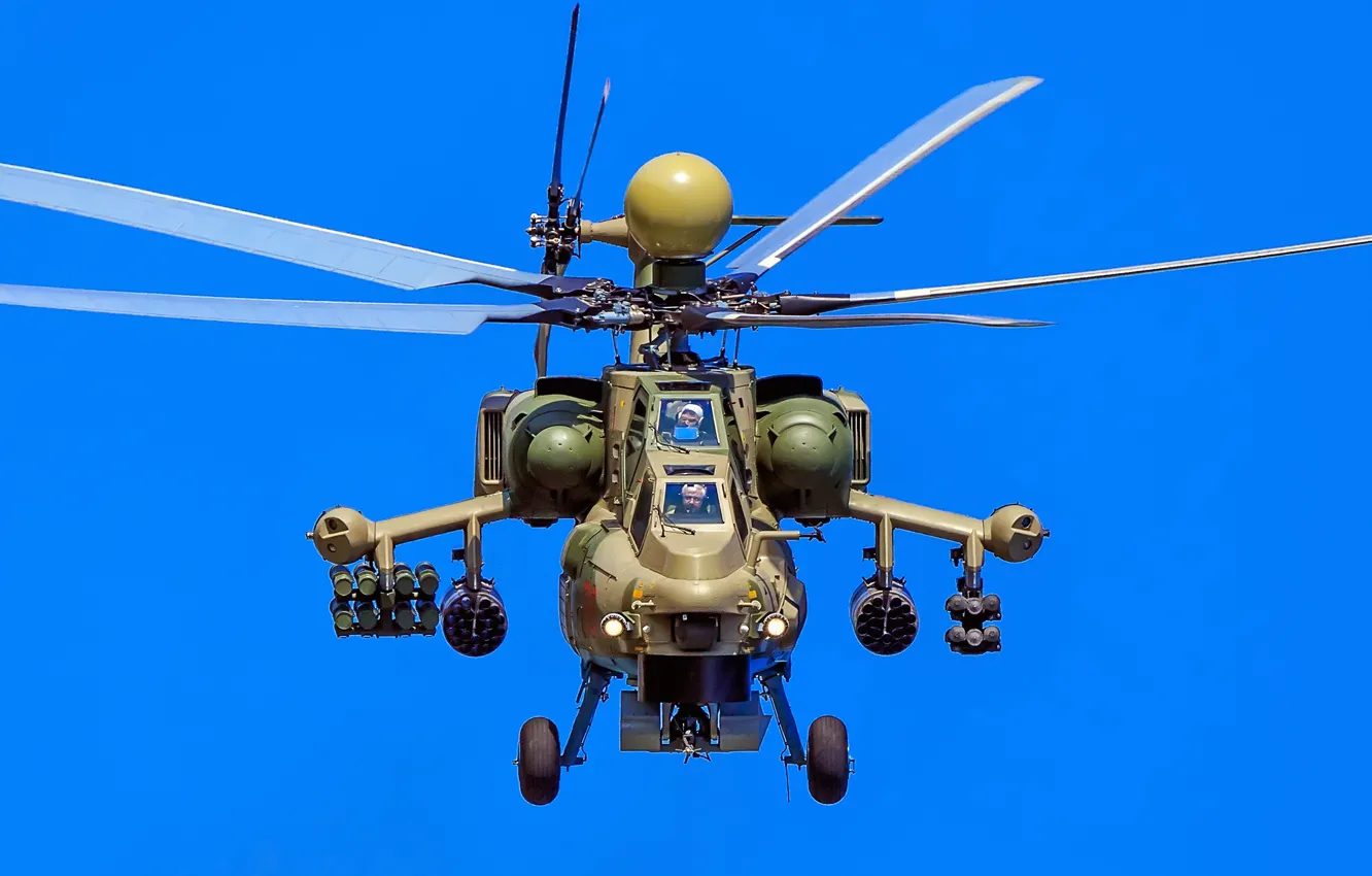 Photo wallpaper helicopter, Attack helicopter, Mi-28NM "Night superexotic", Mi-28NM
