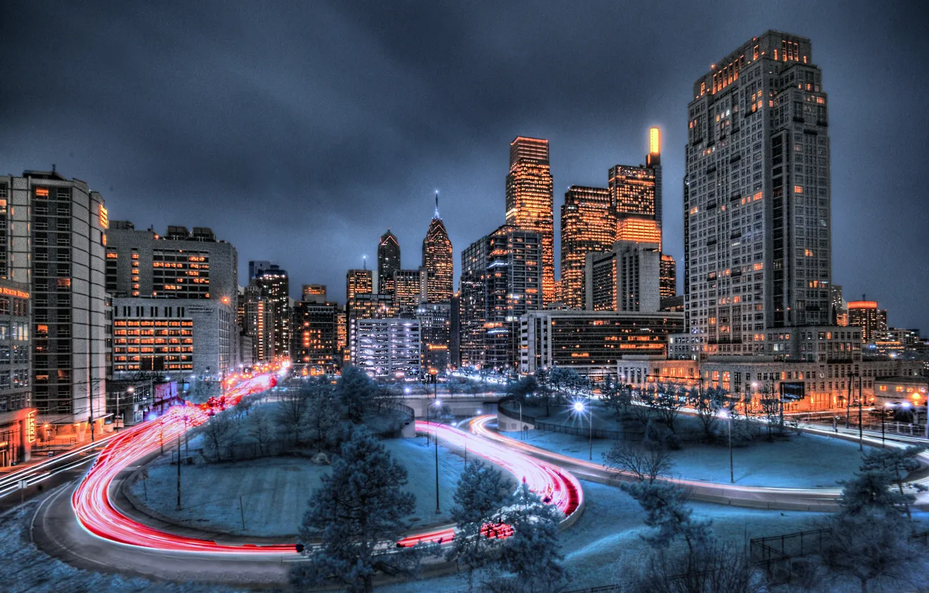 Photo wallpaper Pennsylvania, Philadelphia, Spring Garden