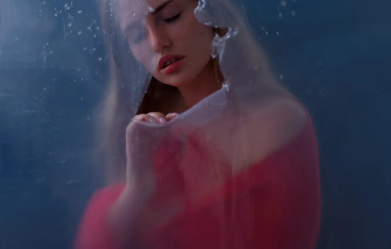 Photo wallpaper girl, model, photoshoot, Anton Montbrillant