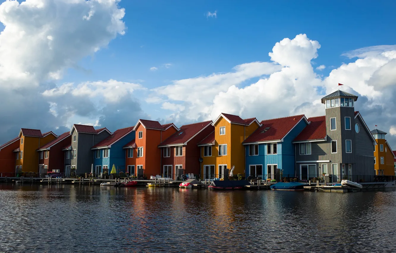 Photo wallpaper Netherlands, Holland, Groningen, Groningen, Grunnen