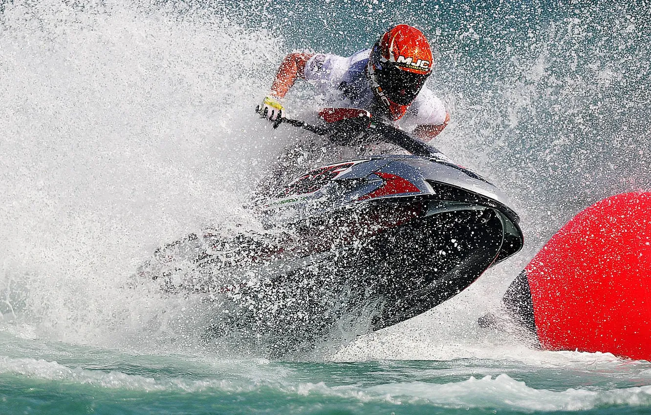 Photo wallpaper race, boat, speed