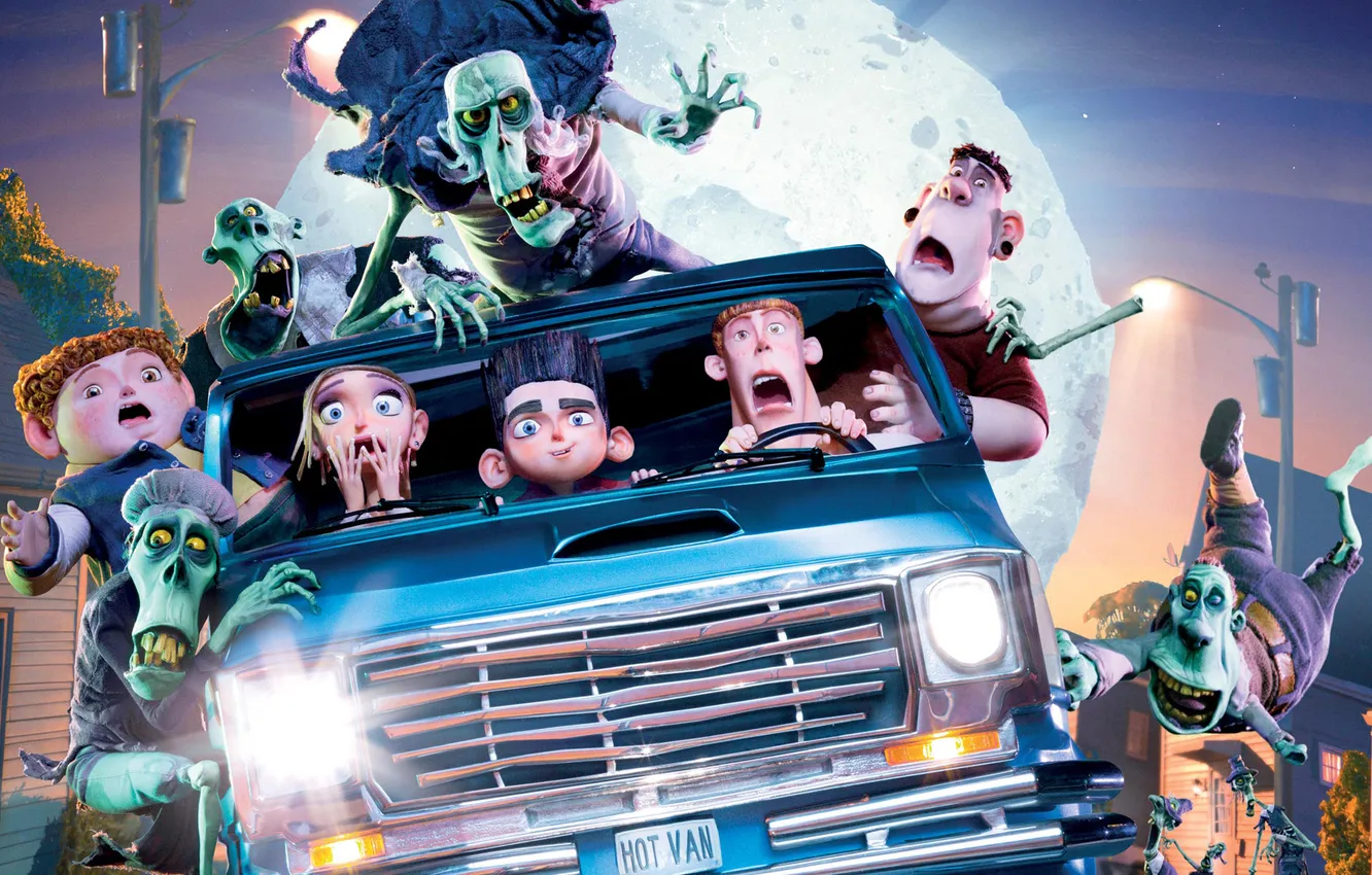 Photo wallpaper cartoon, movie, ParaNorman