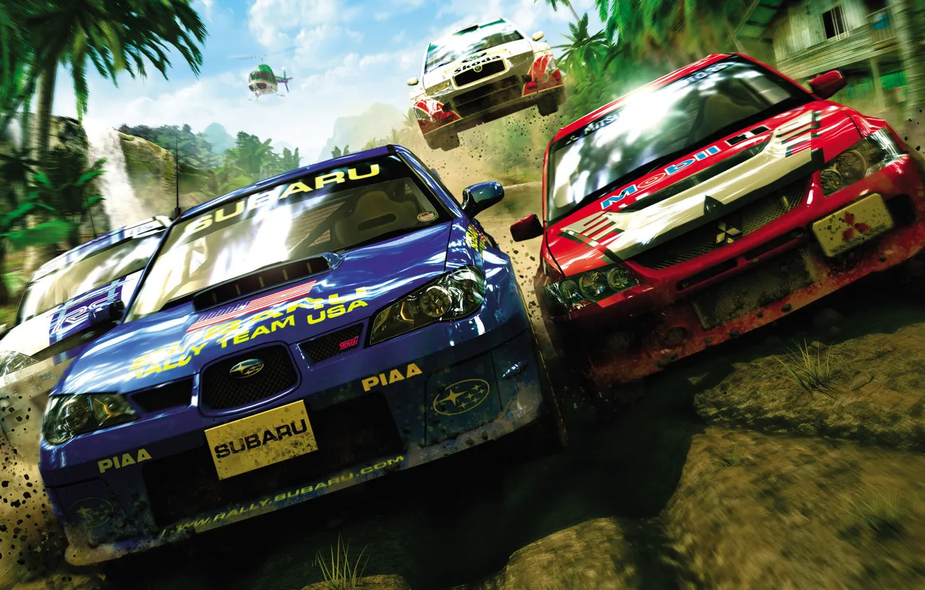 Photo wallpaper WRC, Sega, Rally Revo