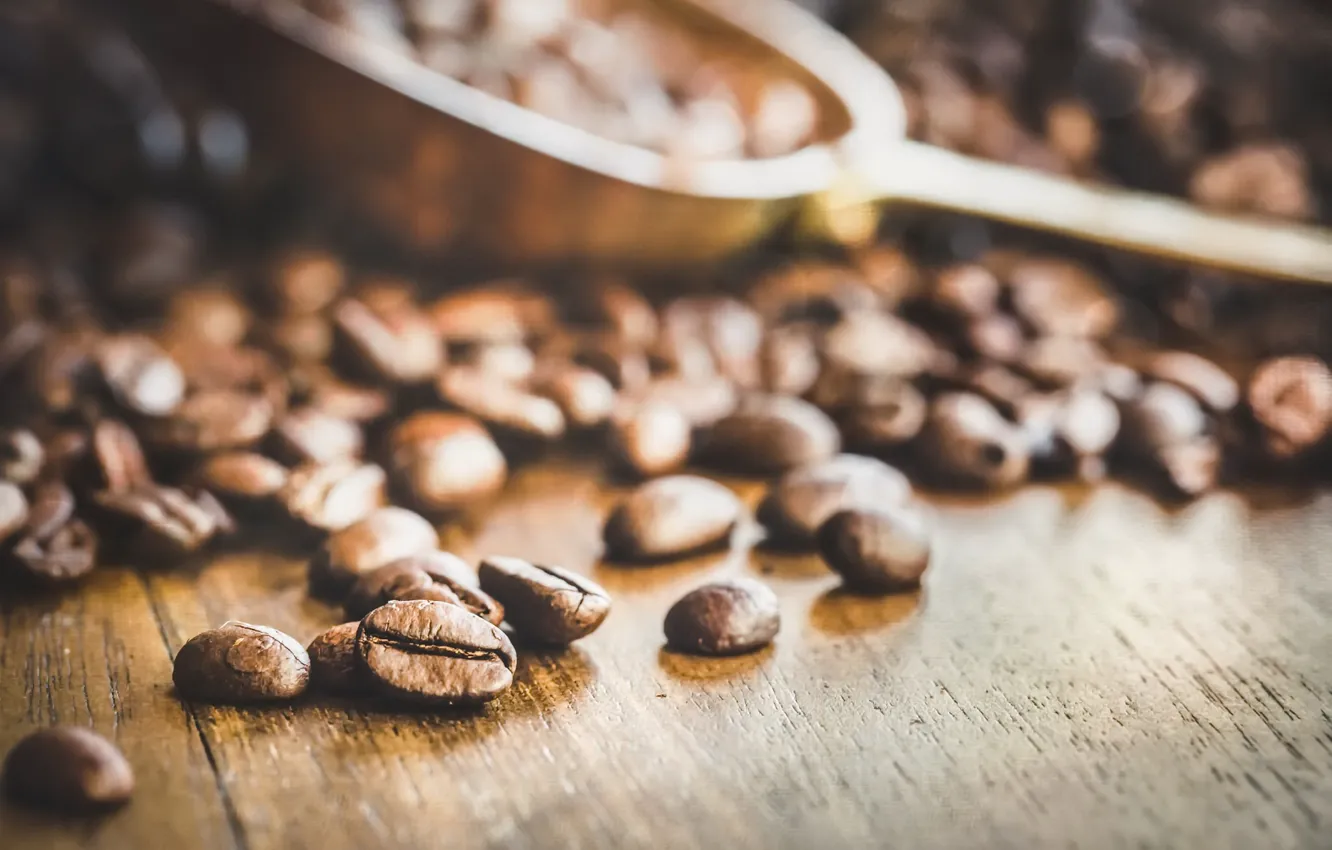 Photo wallpaper background, coffee, grain