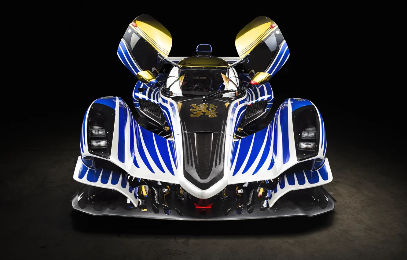 Photo wallpaper sports car, racing car, 2021, Prague P1, Praga R1, by Frank Stephenson