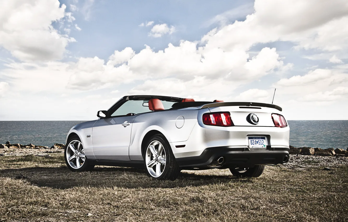 Photo wallpaper auto, landscape, nature, The sky, convertible, cars, auto, wallpapers