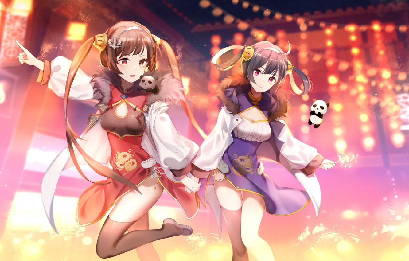 Photo wallpaper girl, anime, art, Azur Lane