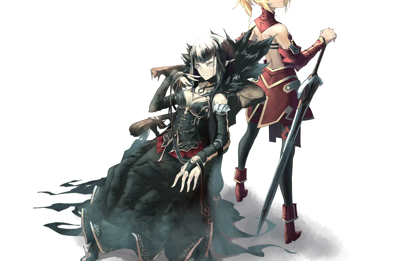 Photo wallpaper girl, background, Fate - Apocrypha, Fate Apocrypha